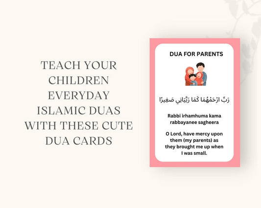 Kids Dua Cards